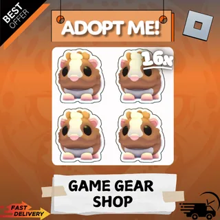 Chocolate Dutch Guinea Pig  (16x) | Adopt Me 