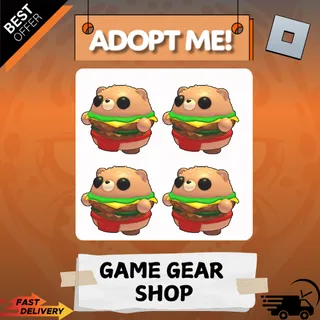 BURGER BEAR (4x)
