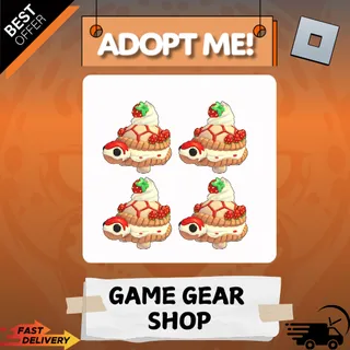 Strawberry Tortle (4x) | Adopt Me 