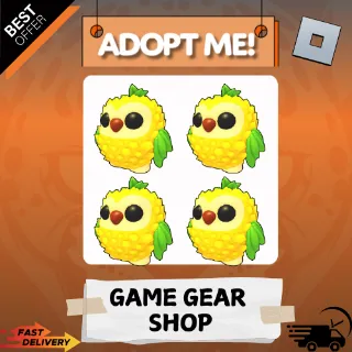 Pineapple Owl (4x) | Adopt Me