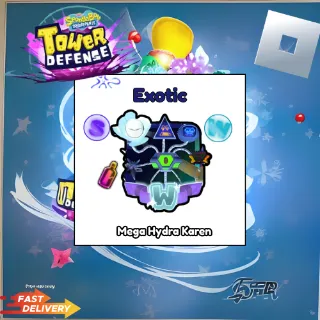 MEGA HYDRA KAREN - SECRET FORMULA SHINY WUMBO - SPONGEBOB TOWER DEFENSE