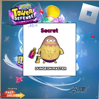DUNGEON MASTER - SECRET FORMULA - SPONGEBOB TOWER DEFENSE