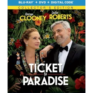 Ticket to Paradise [HD] Vudu•MA 