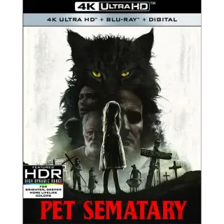 🩸Pet Sematary [4K] iTunes [2019]