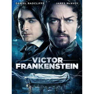 Victor Frankenstein [4K] iTunes ports MA