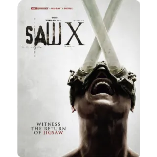 Saw X [4K] Vudu or iTunes 