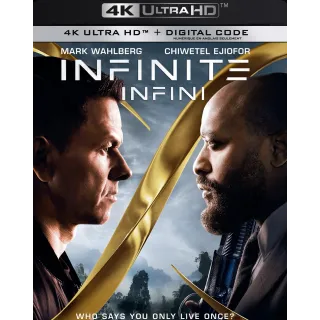 Infinite [4K] iTunes or [HDX] Vudu