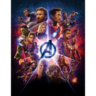 Avengers: Infinity War [HDx] Vudu•MA