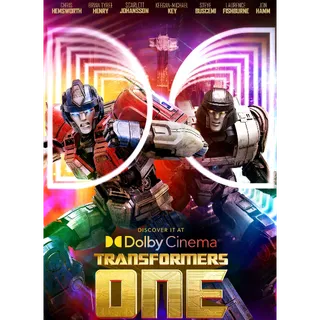 Transformers One [4K] Vudu or iTunes 