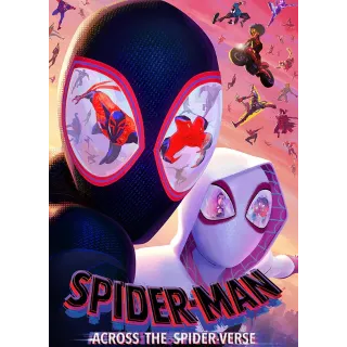 🕷️ Across the Spider-Verse [HDX] Vudu•MA
