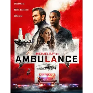 Ambulance [HDx] Vudu•MA