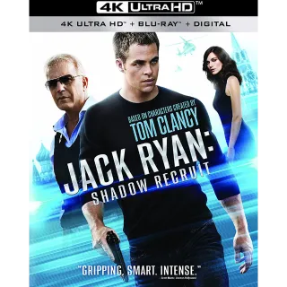 Jack Ryan: Shadow Recruit [4K] Vudu