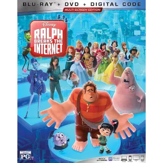 Ralph Breaks the Internet [HDx] Vudu•MA