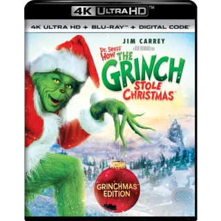 How the Grinch Stole Christmas [4K] MA 