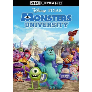 Monsters University [4K] iTunes ports MA 