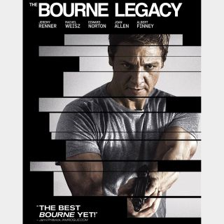 The Bourne Legacy [HDX] Vudu•MoviesAnywhere 