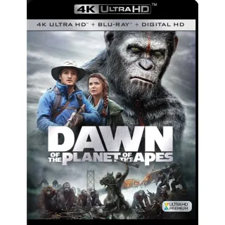 Dawn of the Planet of the Apes [4K] iTunes ports MA 