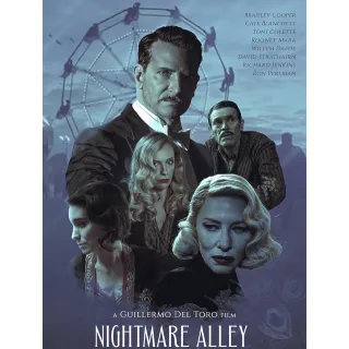 🎩 Nightmare Alley [HDx] Vudu•MA