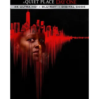 🩸A Quiet Place: Day One [4K] Vudu