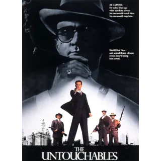 The Untouchables [4K] Vudu or iTunes 