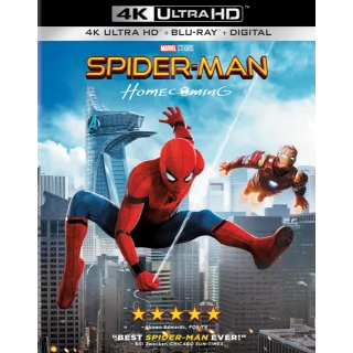 Spider-Man: Homecoming [4K] MA