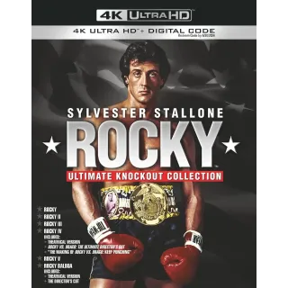 Rocky: Ultimate Knockout Collection [4K] Vudu