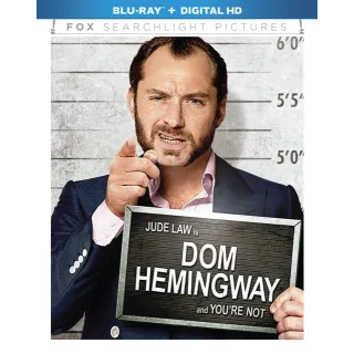 Dom Hemingway [HD] Vudu•MA