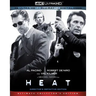 Heat: Director's Definitive Edition [4K] iTunes ports MA