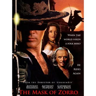 ⚔️The Mask of Zorro [4K] MA