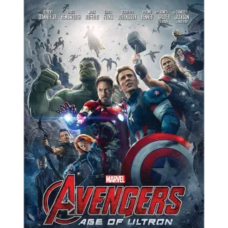 Avengers: Age of Ultron [HD] Vudu•MA