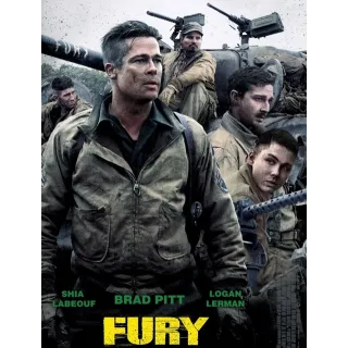 Fury [HDX] Vudu•MoviesAnywhere 