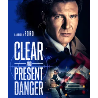 Clear and Present Danger [4K] Fandango or iTunes 