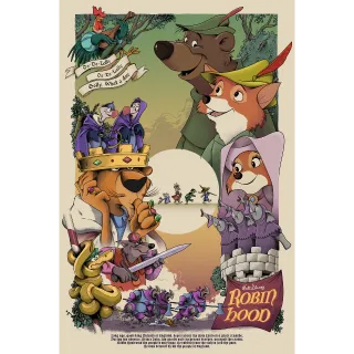 Disney Robin Hood [HD] Vudu•MA  🏹