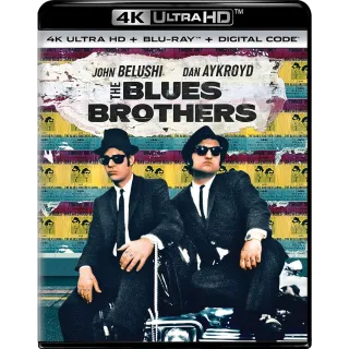 Blues Brothers [4K] Rated & Unrated [MA] 