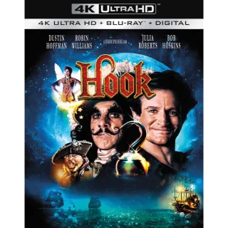 Hook [4K UHD] MA [Robin Williams]