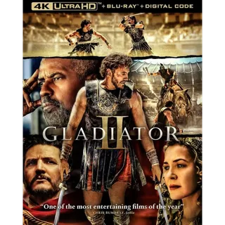 Gladiator II [4K] Vudu or iTunes 