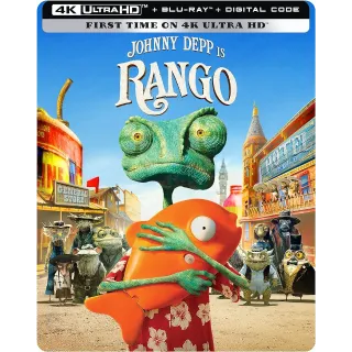 Rango [4K] Vudu or iTunes 