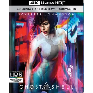 Ghost in the Shell [4K] Vudu