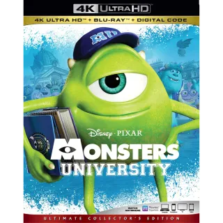 Monsters University [4K UHD] iTunes ports MA 