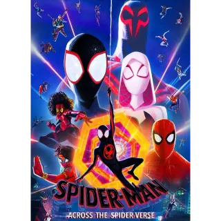 🕷️ Across the Spider-Verse [HDX] Vudu•MA