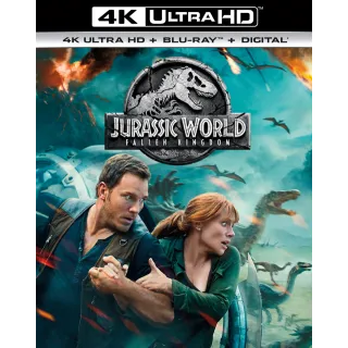 Jurassic World: Fallen Kingdom [4K] MA