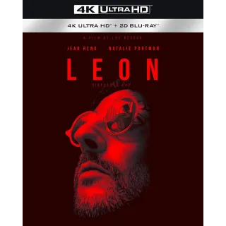 Léon: The Professional +Directors Cut [4K] MA 