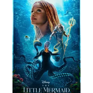 🧜🏽‍♀️The Little Mermaid [2023] Vudu•MA