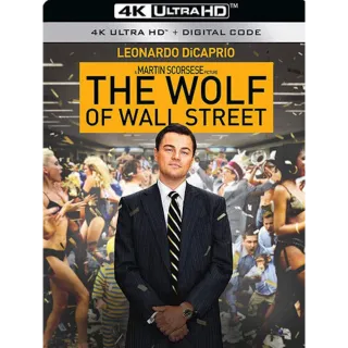 The Wolf of Wall Street [4K] Vudu or iTunes 