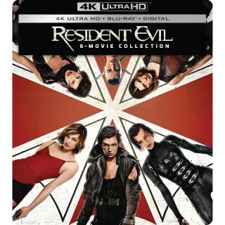 Resident Evil: 1•2•3•4•5•6 [4K] MA