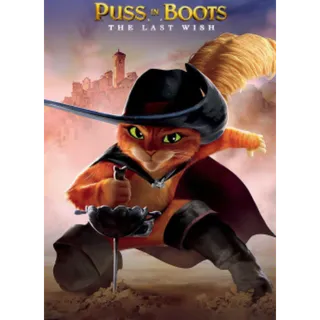 Puss in Boots: The Last Wish [HD] Vudu•MA