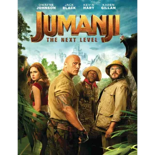 Jumanji: The Next Level [HDX] Vudu•MA  