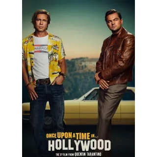 Once Upon a Time… in Hollywood [HD] Vudu•MA 