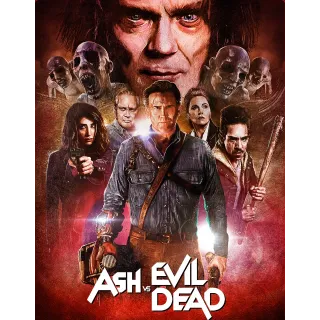 🩸Ash vs Evil Dead [Complete Series] Vudu 