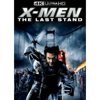 ❌-Men: The Last Stand [4K] iTunes ports MA